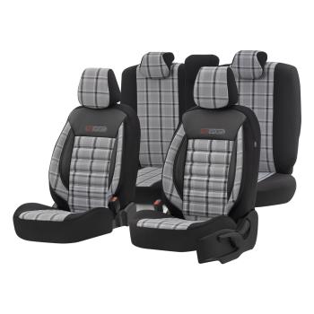 Auto Sitzbezug Set Universal Vorne und Hinten Komfortabel Komplett Set